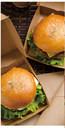 BOX Burguer De BamBù(0.175€/Uds) (200Uds/Caja) Base>105*105mm,Alto>85mm