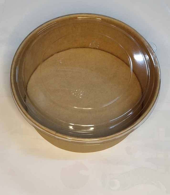 ENSALADERA DE CARTON KRAFT1300ml185*65mm(300UND)