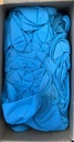 GUANTES NITRILO AZUL S/POLVO,T/M,Cj.100und