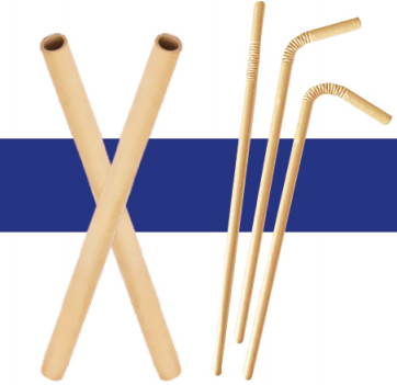 Pajitas de Papelɸ6*197mm(0.018€/Uds)(5000Uds/Caja)