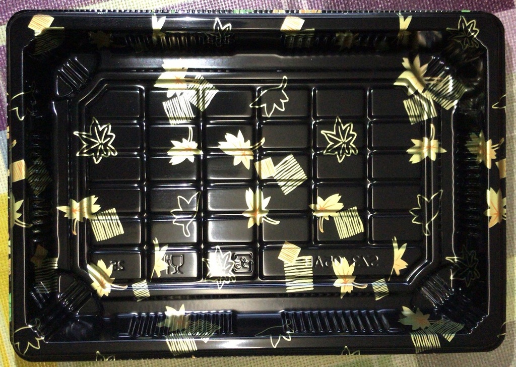 (1.0)Plastic Container(Maple leaf 2)(400Uds)190*130mm