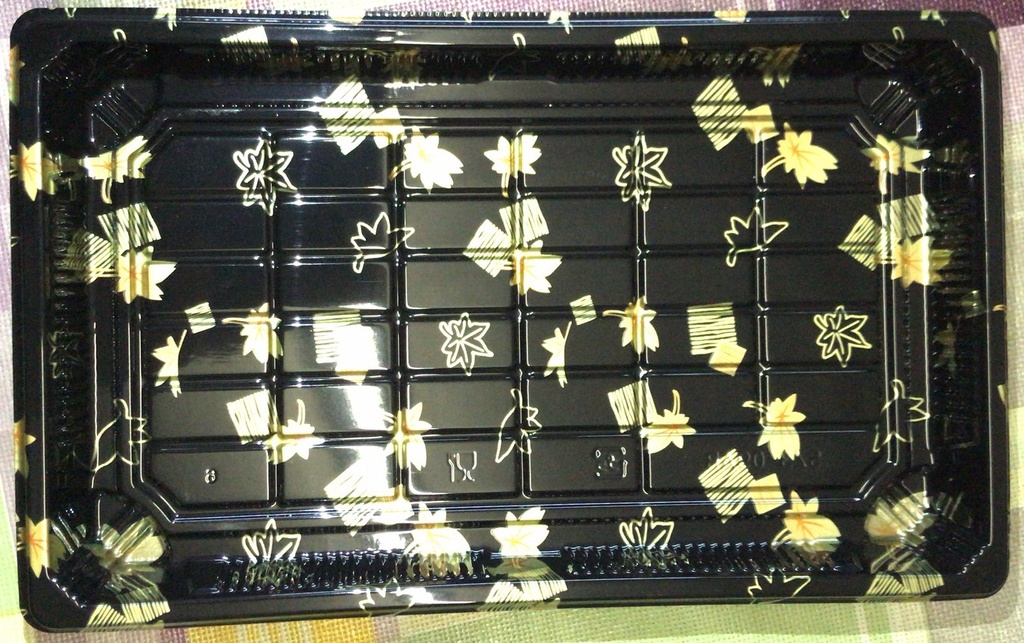 (2.0)Plastic Container(Maple leaf 2)(300Uds)240*150mm