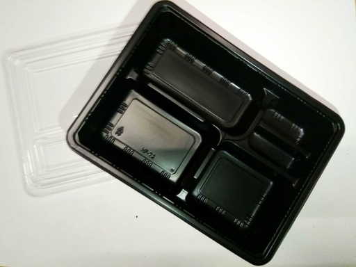 [HP-72] Plastic Container(Black )(200UDS)(300*225mm)