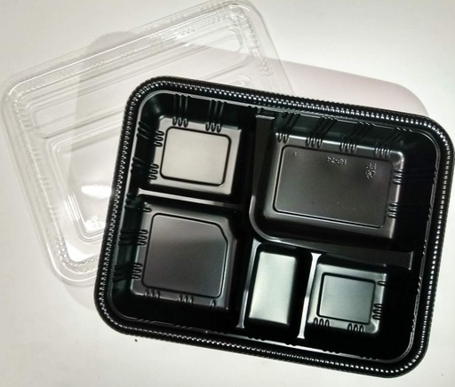 [hp-74] Plastic Container(Black )(300UDS)(275*225mm)