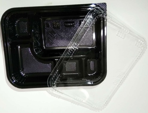 [J-8305] Plastic Container(Black )(300uds)（24*19*5cm）