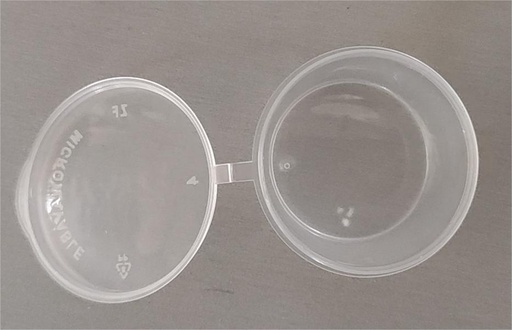 [hp-020-1] Plastic Container(Clear)(1000uds)(24g)