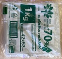 [204253] BOLSACAMISETA42X53 B O KG RECICLADO