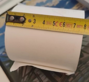[papel4339] papel de etiqueta trmica80mm*80  